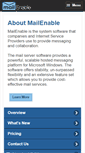 Mobile Screenshot of mailenablecorp.com